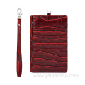 Ysure leather jersey back clip credit card holder